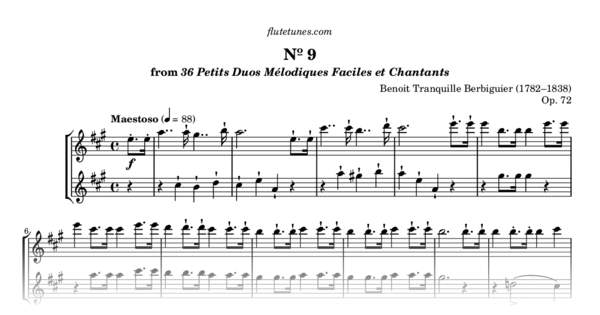 40 Duos Pour Clarinette, Faciles Pour Débutants Et