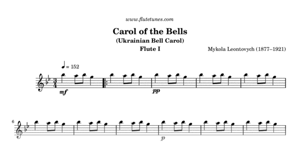 Carol of the bells piano midi