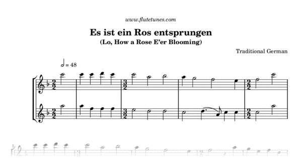 ES IST EIN ROS ENTSPRUNGEN PDF es ist ein ros entsprungen pdf: