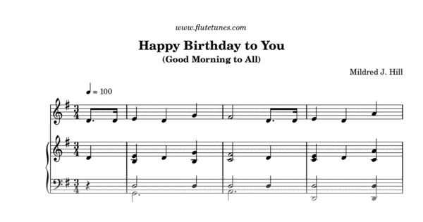 free printable happy birthday sheet music for piano