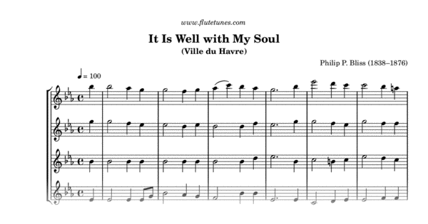 It is well with my soul sheet music