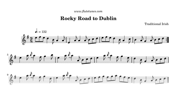 Rocky road to dublin tin best sale whistle
