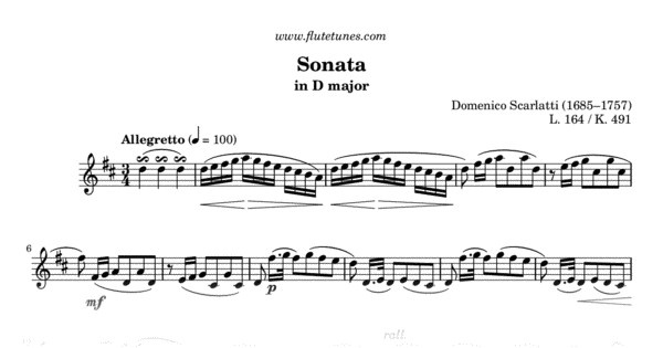resterebbero flauto e pianoforte Scarlatti-cantata-per Sopran 