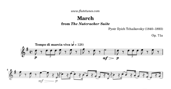 the nutcracker suite piano sheet music pdf
