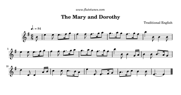 the mary and dorothy trad english free flute sheet mary s last dance sheet music
