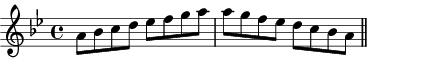 A Locrian scale