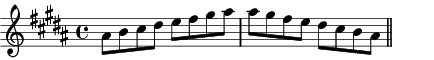 A# Locrian scale