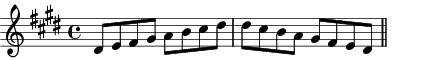 D# Locrian scale