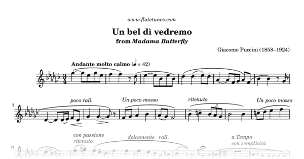 Puccini un bel di vedremo pdf free