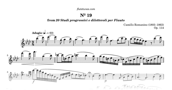 GAMBARO 21 CAPRICCI PER CLARINETTO - Studio Notes For Clarinet - 6